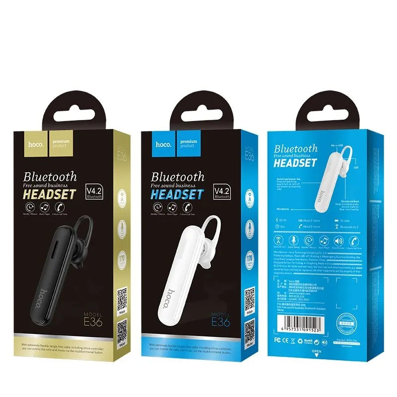 hoco-sluchawka-bluetooth-business-e36-czarny-stan-nowy