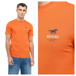 t-shirt-meski-mustang-austin-koi-pomaranczowy-bawelniany-s