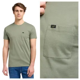 koszulka-meska-lee-ultimate-pocket-tee-zielona-bawelna-krotki-rekaw-l