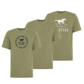 3pak-t-shirt-mustang-meski-style-alex-zielony-wygodny-bawelna-6352-5xl