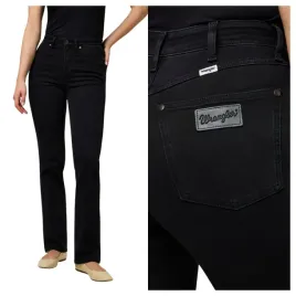 spodnie-jeansowe-damskie-wrangler-straight-czarne-straight-fit-w28-l32
