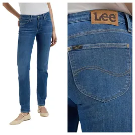 spodnie-damskie-lee-elly-bawelniane-niebieskie-jeansy-klasyczne-w28-l31