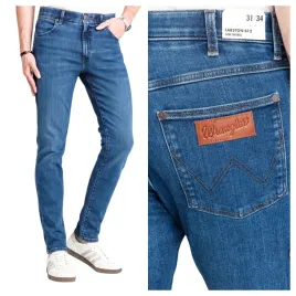spodnie-jeansowe-meskie-wrangler-larston-zwezane-niebieskie-w30-l34