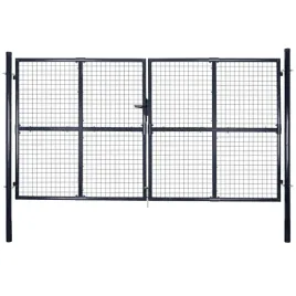 brama-ogrodowa-z-siatki-ocynkowanej-stal-306x200-cm-szara