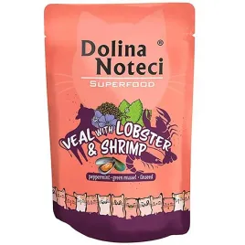 mokra-karma-dla-kota-dolina-noteci-superfood-cielecina-homar-krewetki-85-g