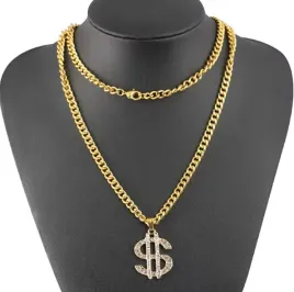 lancuch-zloty-dolar-z-diamentami-raper-bogaty-impreza
