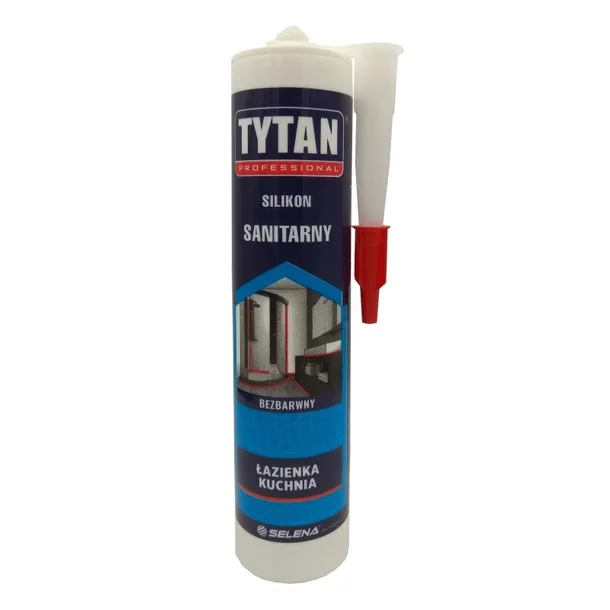 Tytan Silikon sanitarny bezbarwny 280 ml