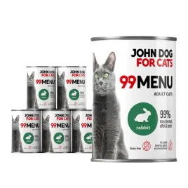 karma-mokra-dla-kota-99-menu-krolik-6x400g-bezzbozowa-john-dog-for-cats