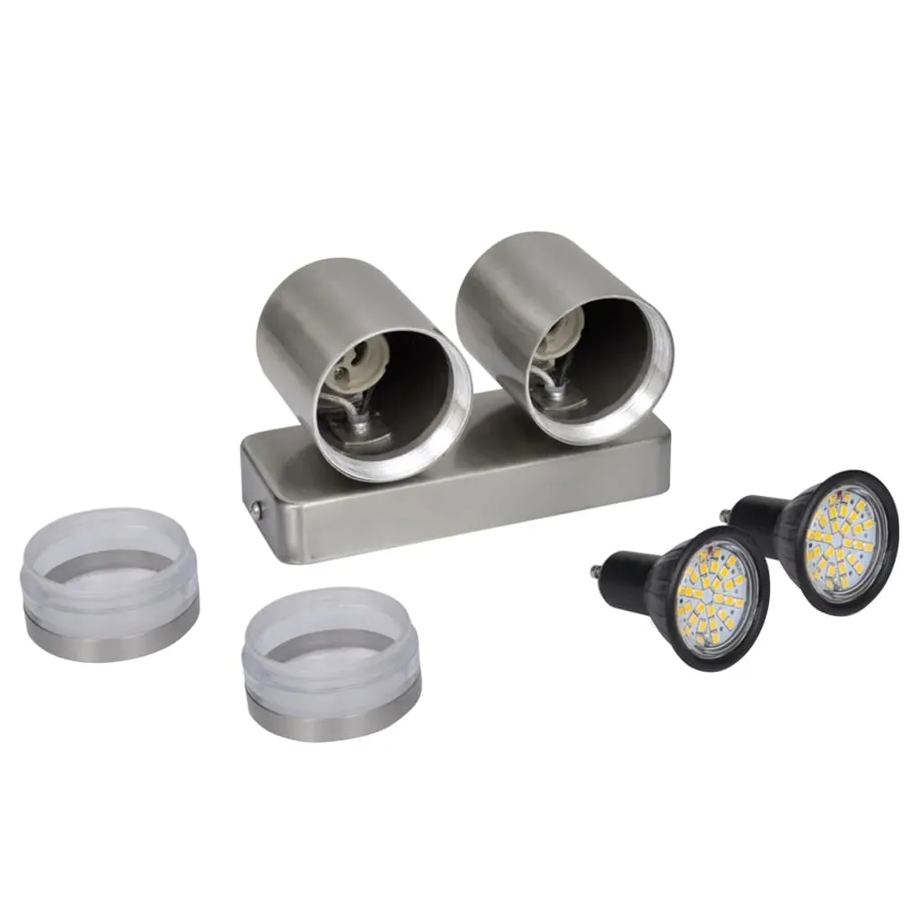 lampa-scienna-led-stal-nierdzewna-stan-nowy