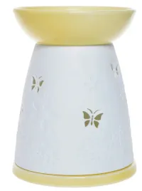 kominek-na-olejek-porcelanowy-w-motylki-zolty