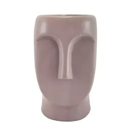 kominek-ceramiczny-twarz-rozowy-roz
