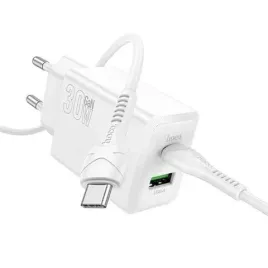 hoco-ladowarka-sieciowa-do-telefonu-usb-a-usb-c-qc3-0-ps-afc-3a-30w-kabel-u