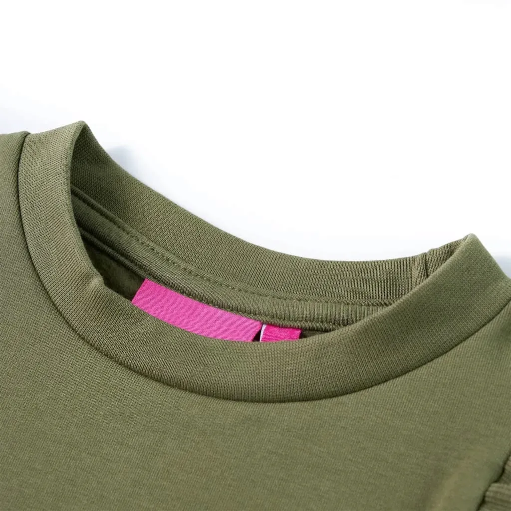 bluza-dziecieca-khaki-92-stan-nowy