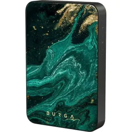 burga-emerald-pool-gunmetal-magnetic-power-bank-5000