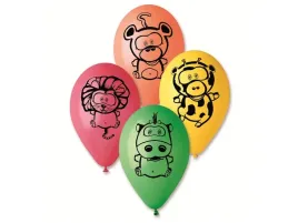 balony-pastelowe-mix-kolorow-zwierzatka-30-cm-5-szt