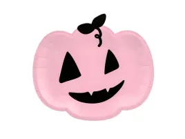 talerzyki-papierowe-na-halloween-rozowa-dynia-25-cm-6-szt