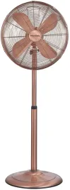 wentylator-podlogowy-klausberg-okragla-podstawa-zolty-zloty