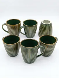 hermia-concept-zestaw-6-kubkow-ceramicznych-ryflowane-zielone