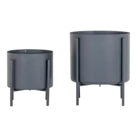 doniczki-metalowe-house-nordic-pavia-szare-2-szt-o19-o25cm-nozki
