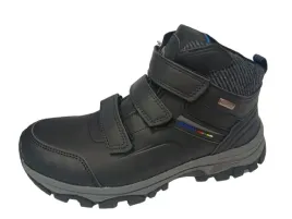 kozaki-r37-botki-chlopiece-zimowe-trapery-buty-czarne-na-rzepy-ocieplane