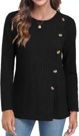 sweter-damski-cienki-prazkowany-ozdobne-guziki-grecerelle-czarny-xl