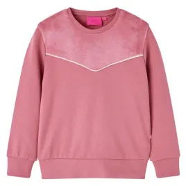 bluza-dziecieca-z-aksamitna-wstawka-malinowa-128