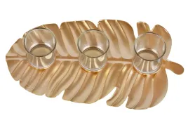 swiecznik-metalowy-lisc-zloty-22x415x9cm