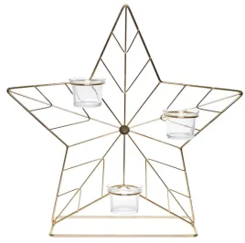 swiecznik-metal-gwiazda-zlota-41x10x40cm