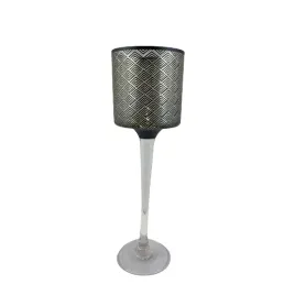 swiecznik-czarno-zloty-30-cm