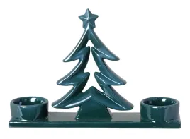 swiecznik-ceramiczny-zielona-choinka-25x6x18