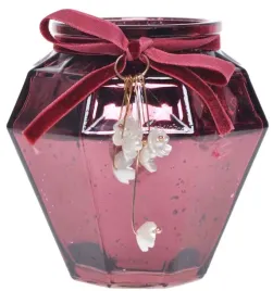 swiecznik-krysztal-maly-czerwony-10x10cm