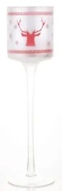 swiecznik-kielich-bialy-z-czerwonym-reniferem-30x9x9