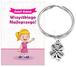 brelok-koniczyna-upominek-prezent-na-dzien-kobiet-walentynki-dziewczynka
