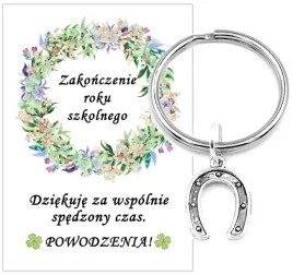 brelok-koniczyna-prezent-na-zakonczenie-roku-szkolnego-podkowa-rocznica