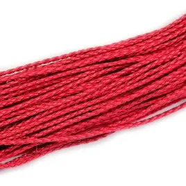 rzemien-pleciony-3mm-czerwony-1metr