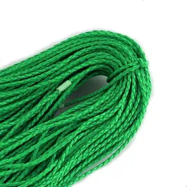rzemien-pleciony-3mm-zielony-ciemny-1metr