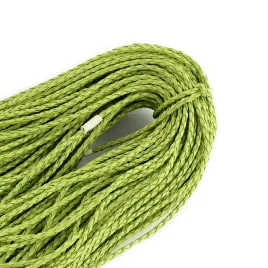 rzemien-pleciony-3mm-zielony-1metr