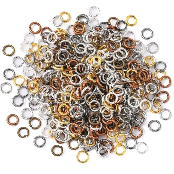 Ogniwa Ogniwka Kółeczka do Biżuterii 4mm 250sz Mix