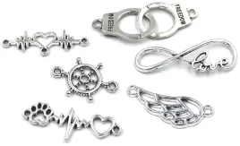 laczniki-do-bransoletek-zawieszki-ozdoby-metal-mix-wzorow-zestaw-ster-6szt