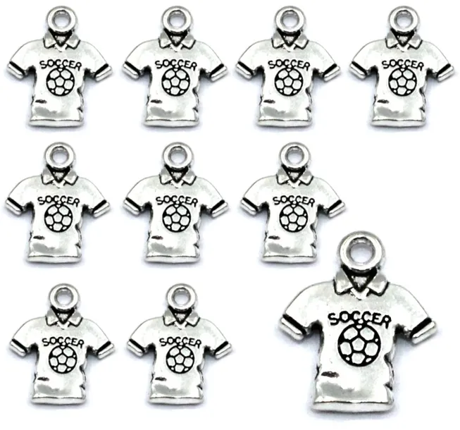 ZAWIESZKI CHARMS KOSZULKA PIŁAKRSKA ZAWIESZKA WISIOREK BRELOKA 18,5mm 12sz