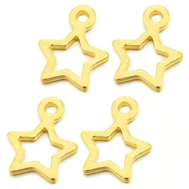 zlote-zawieszki-charms-gwiazdki-12mm-10szt-swieta