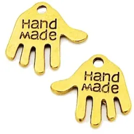 zawieszka-dlon-reka-hand-made-metal-zloty-4szt