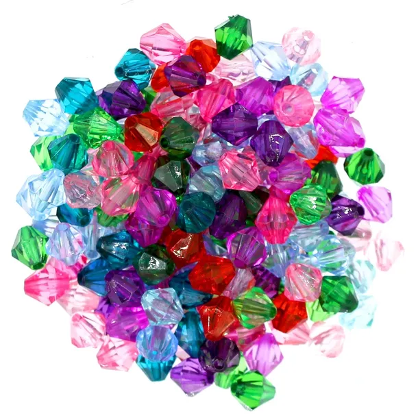 Koraliki Szlifowane Diamenciki mix 8mm 100szt