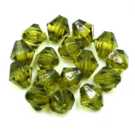 koraliki-szlifowane-diamenciki-8mm-20szt-oliwkowe