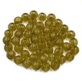 koraliki-kuleczki-akrylowe-6mm-oliwkowe-c-60szt