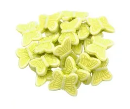 koraliki-motylki-pastelowe-akrylowe-20szt-zolte