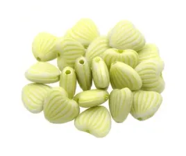 koraliki-akrylowe-pastelowe-serduszka-20szt-zolte