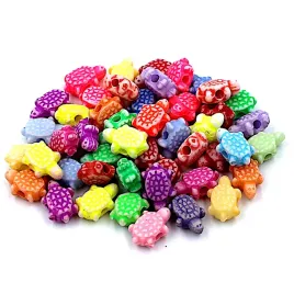 koraliki-zolwie-zolw-kolorowe-akryl-mix-20szt