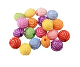 koraliki-kwiatki-akryl-8mm-mix-roza-100szt-hurt