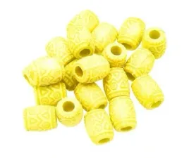 koraliki-przekladki-pastelowe-akrylowe-20szt-zolte
